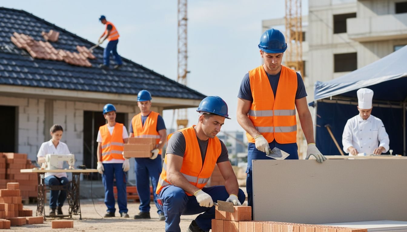 Gérer efficacement la main-d&rsquo;œuvre mobile sur vos chantiers