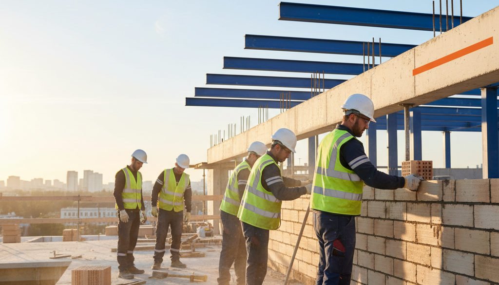 Maçons roumains BTP: vos atouts chantier en France/Allemagne
