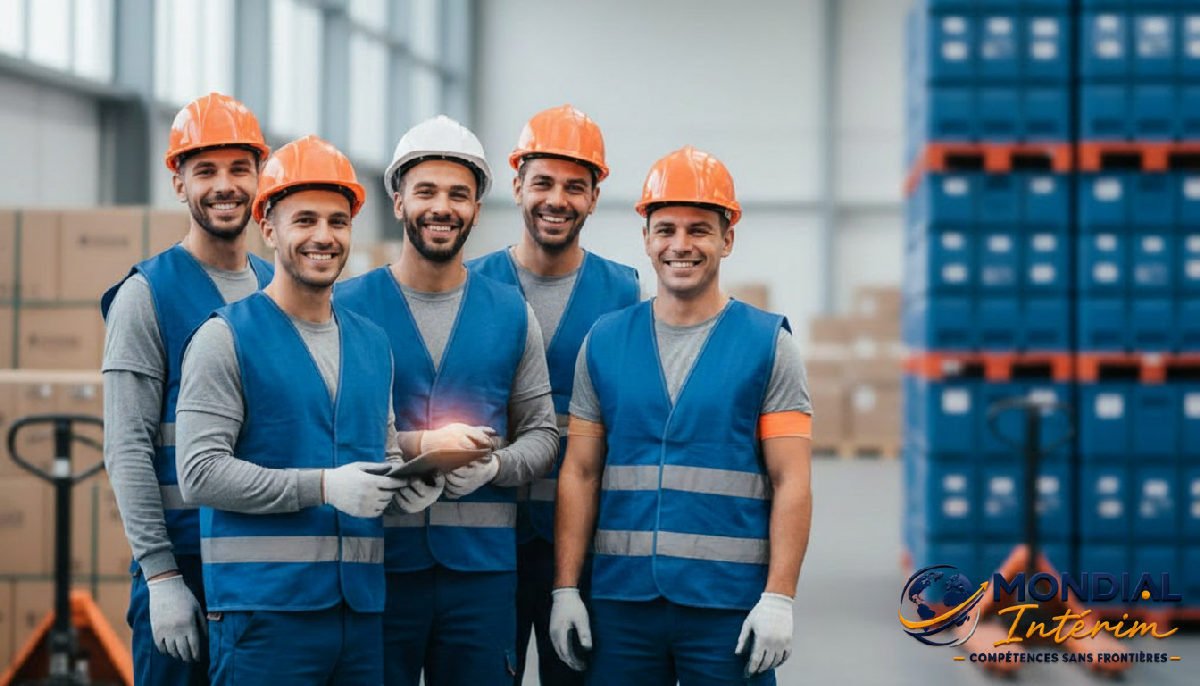 Organiser mission logistique avec intérimaires roumains
